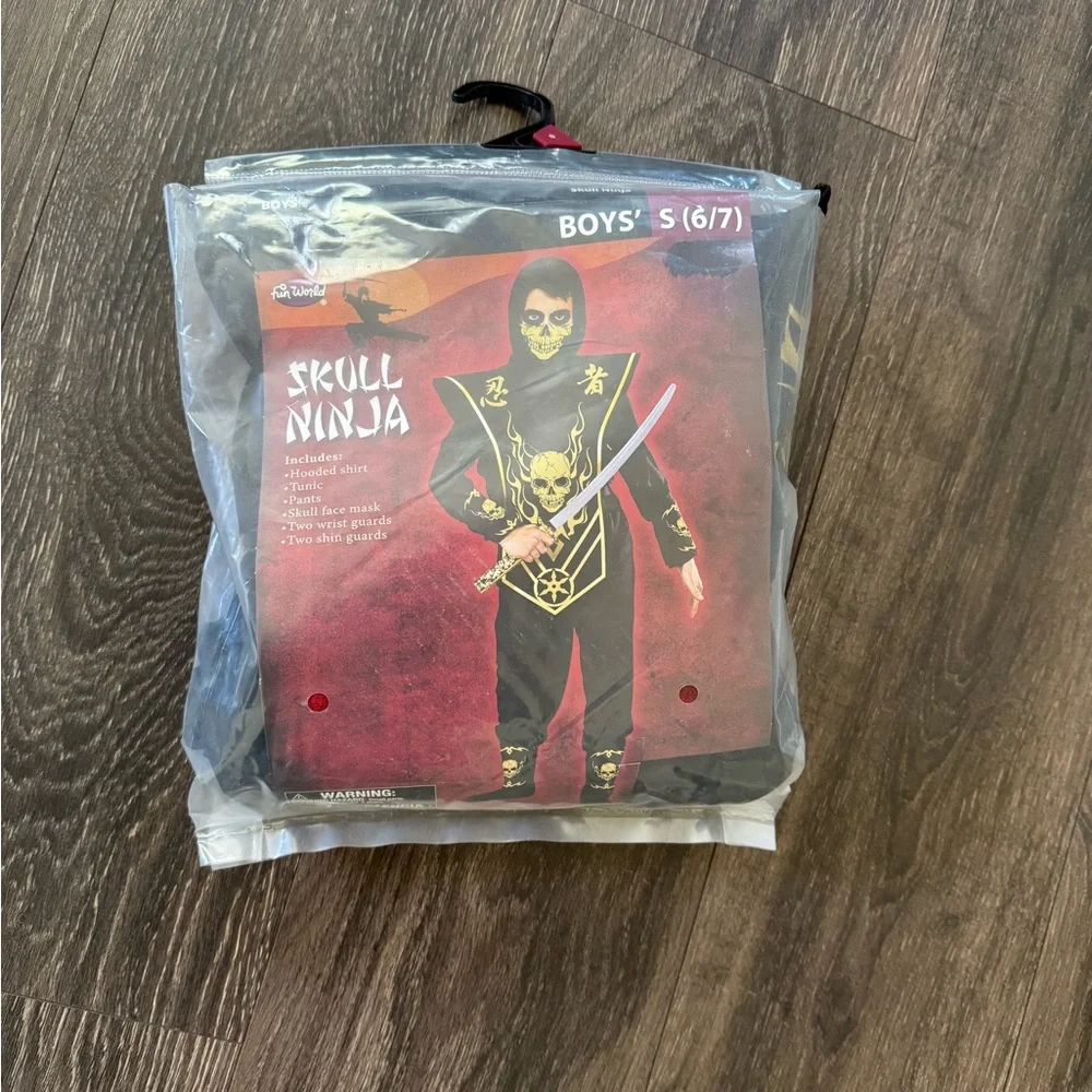 Skull Ninja Children’s Halloween Costume